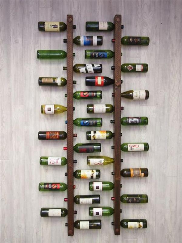 stenska-vinska-omara-minimalistična-shramba za vino-