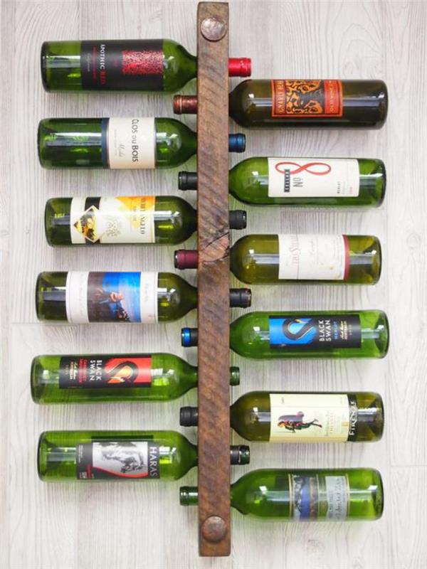 industrijsko-vinsko omaro-kovinsko-stojalo za vino
