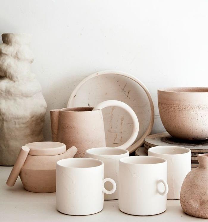 Japon tarzı ceramirques zanaat oluşturma Zen ev içi için Japon dekorasyon fikri