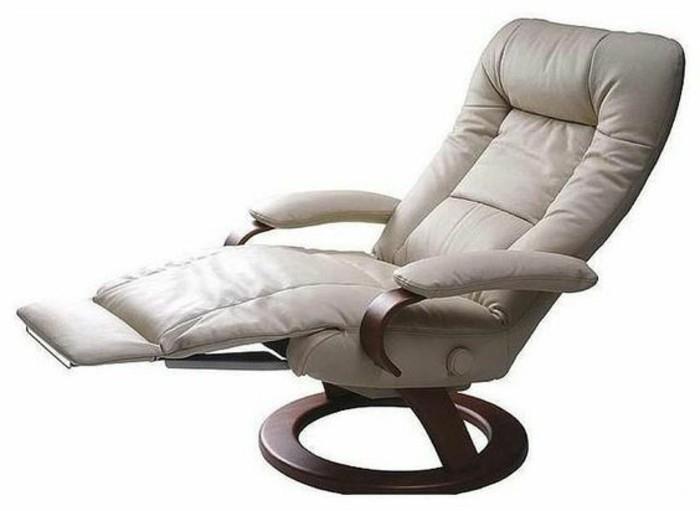 smėlio spalvos odinė kėdė-masažo salonas-baldai-smėlio spalvos odinė kėdė