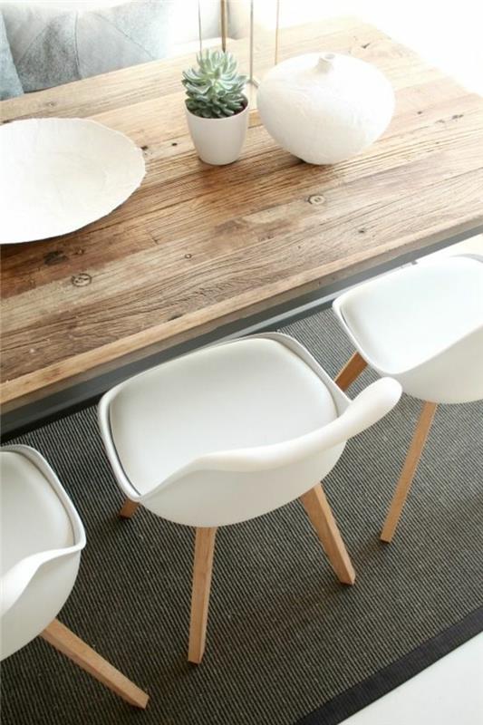 modernus-virtuvė-kėdė-skandinaviško stiliaus-mediniai-stalo-kėdės