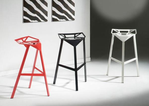 aliuminio strypas-aukšta kėdė
