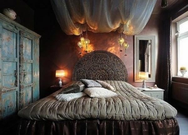 yetişkin-yatak odası-gotik-vintage-tarzı