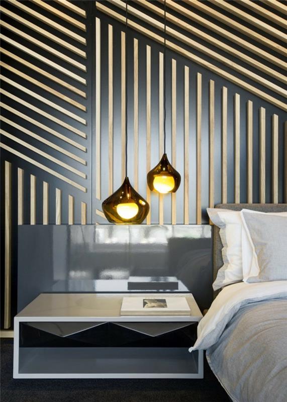 yatak odası aydınlatmasında trend, su damlası tasarımlı üfleme camdan orijinal bir bilyeli sarkıt lamba
