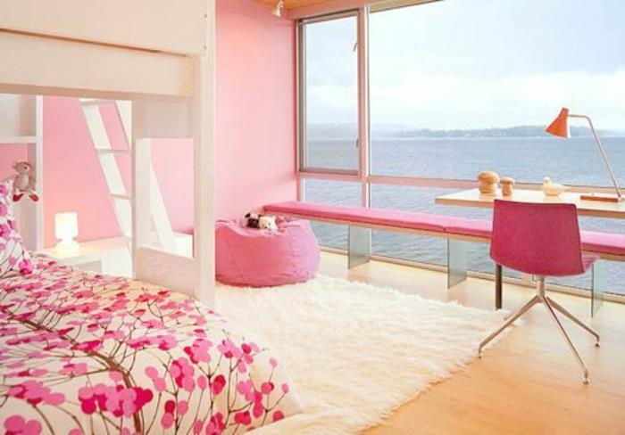 moder-teen-girl-bedroom-the-sea-pink-bed-preproga