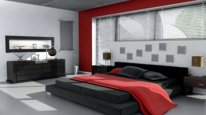 original-v-rdeče-belo-črno-spremenjeni velikosti za spalnico za odrasle