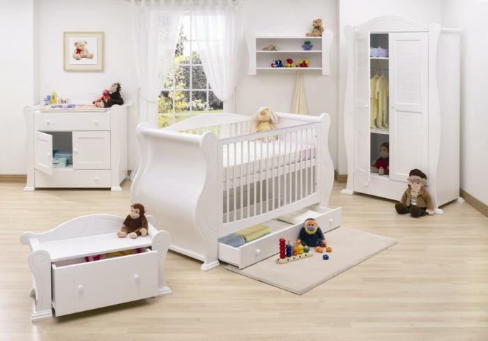 mišraus naudojimo kūdikių kambario interjero dizainas triušio pliušinio kambario išdėstymas
