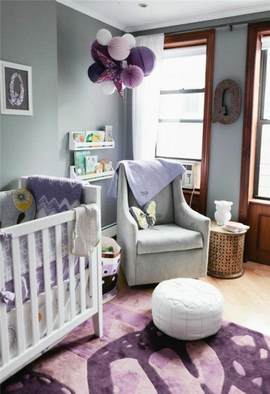 vijolična-otroška-soba-za-vašo-punčko-ali-fant-sive-stene-otroška soba