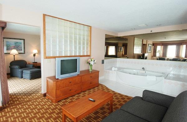 Michigan'da jakuzili otel odası