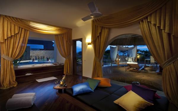 otel odası jakuzili-egzotik otel