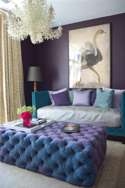 vijolična-spalnica-velika-otomanska-osmanska-dnevna soba