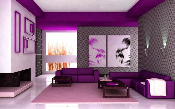 vijolična-spalnica-vijolična-dnevna soba-pop-art