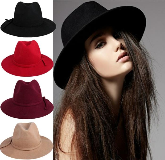 skrybėlė-kapelina-veltinis-juodas-apranga-of-the-day-classy-stilingas-skirtingų spalvų