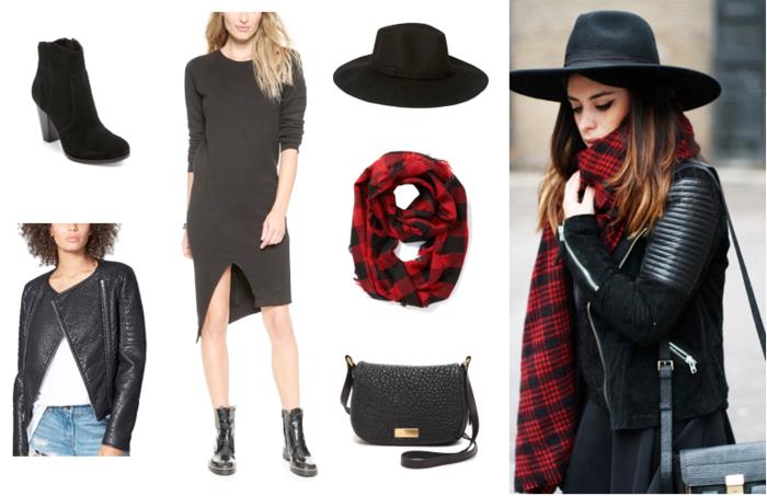 skrybėlė-kapelina-veltinis-juodas-apranga-dienos-prašmatnus-stilingas-apvalus šalikas