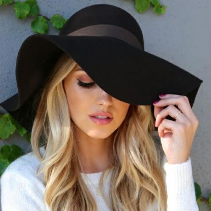 hat-capeline-black-skrybėlės-capeline-black-aksesuaras-blondinė