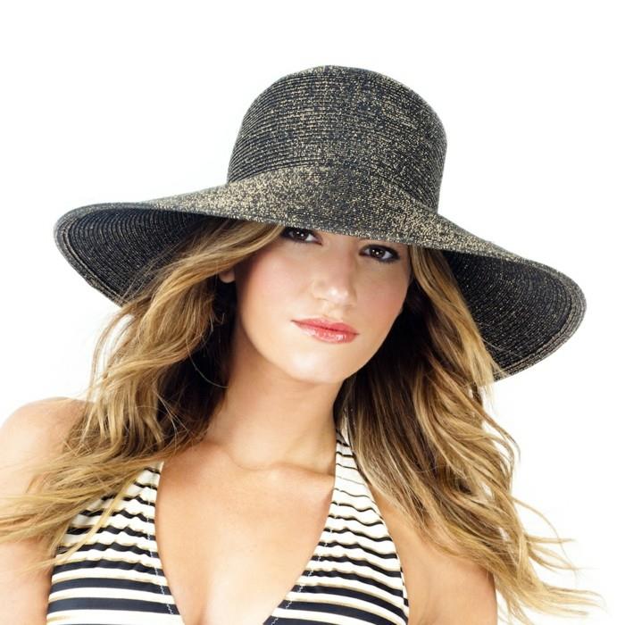 skrybėlės-moters-vasaros-tamsios ir sidabrinės spalvos