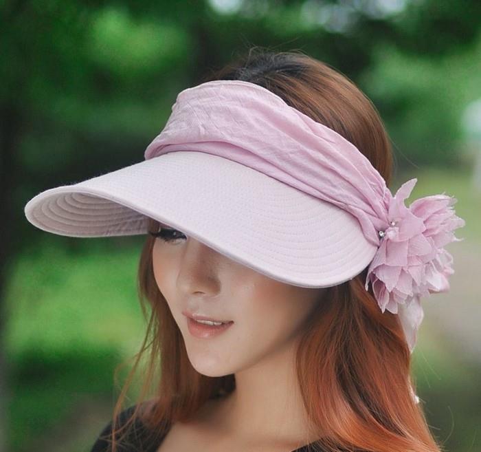 moteris-skrybėlė-vasara-tuščia-per UV spindulių dydžio apsaugą