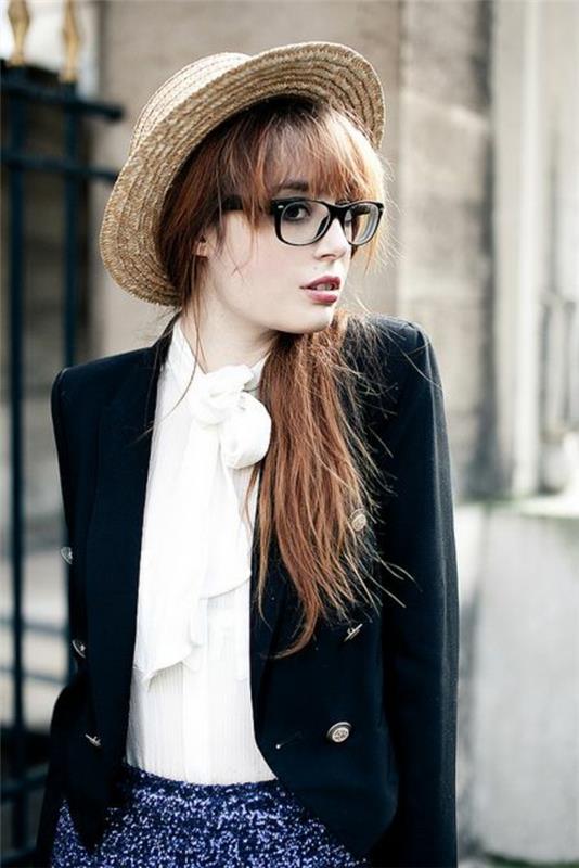 şapka-kadın-modern-hasır-ceket-kısa-siyah-elbise-kısa-gömlek-beyaz