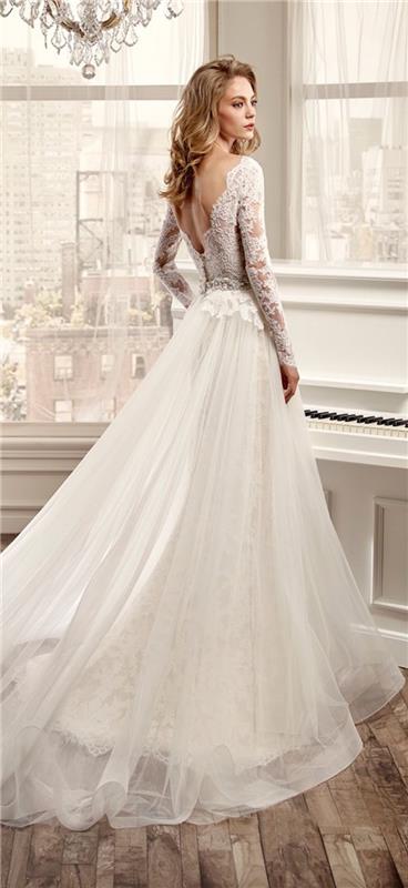 Lepa poročna obleka za drobce, velikost pomeni, dolgo krilo, poročna obleka princesa z vlakom brez tančice