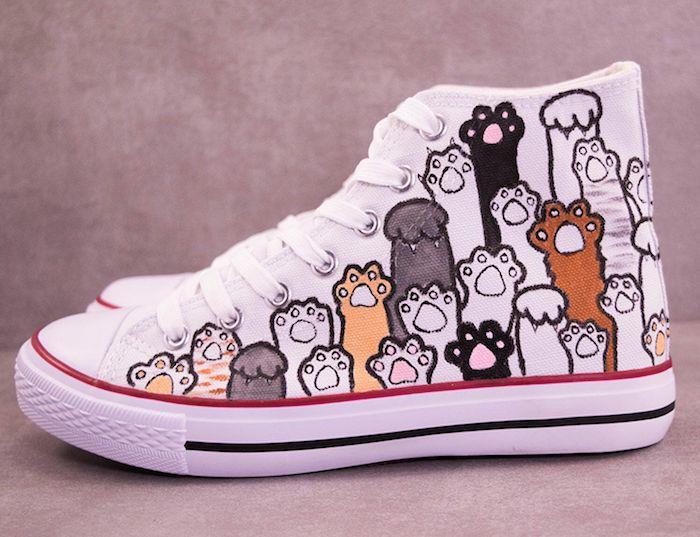 Tačke po meri košarkarskih muckov, kako ustvariti unikaten par čevljev, superge superge converse