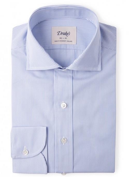 mavi çizgili erkek gömlekleri lüks markalı erkek gömleği