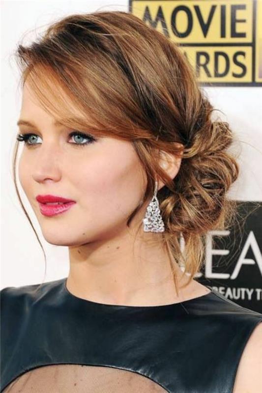 greita bandelė, maža šoninė bandelė, Jennifer Lawrence