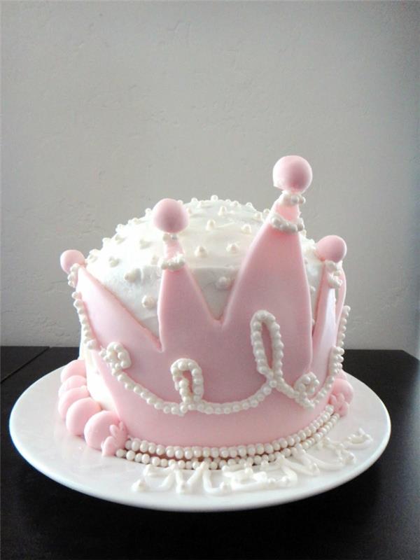 Princesė paprasta princesė pyrago viršūnė lengva princesė pelenė mergaitė pyragas