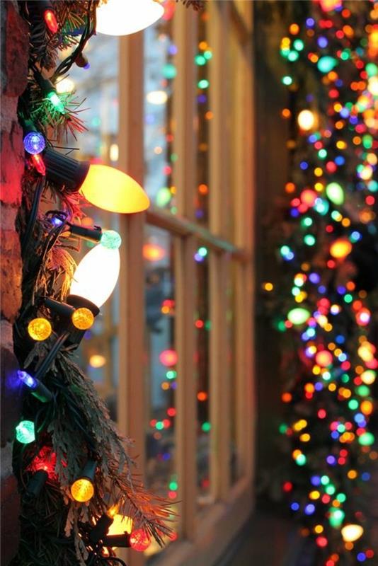 pelėda-idėja-deko-Kalėdų-šviesos-girlianda-girlianda-skirtingos-šviesios spalvos