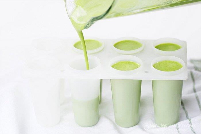 Pijača za hujšanje trebuha detox napitek za hujšanje sok za hujšanje zeleni smoothie zamrznjena sladica zdrav smoothie