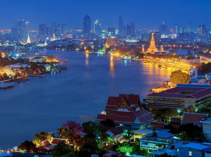 vezje na Tajskem-Bangkok-svetovljansko mesto