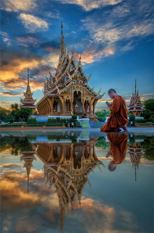 vezje na tajskem-tempelj-Khon Kaen