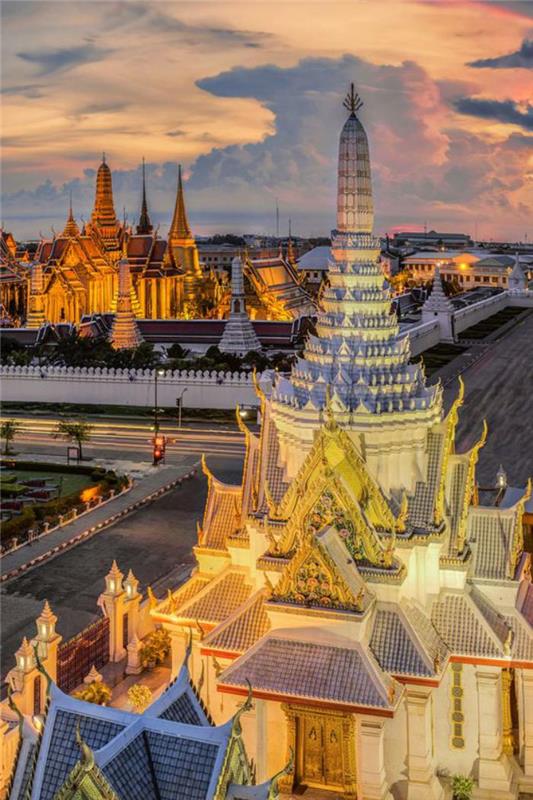 vezje na Tajskem-velika palača-Tajska-Bangkok