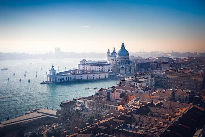 La foto della città di Venezia, immagine da scaricare, duvar kağıdı da sfondo