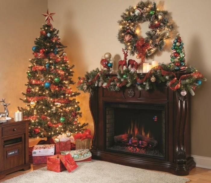 Kalėdų elektrinė girlianda-apšvietimas-namuose-idėja
