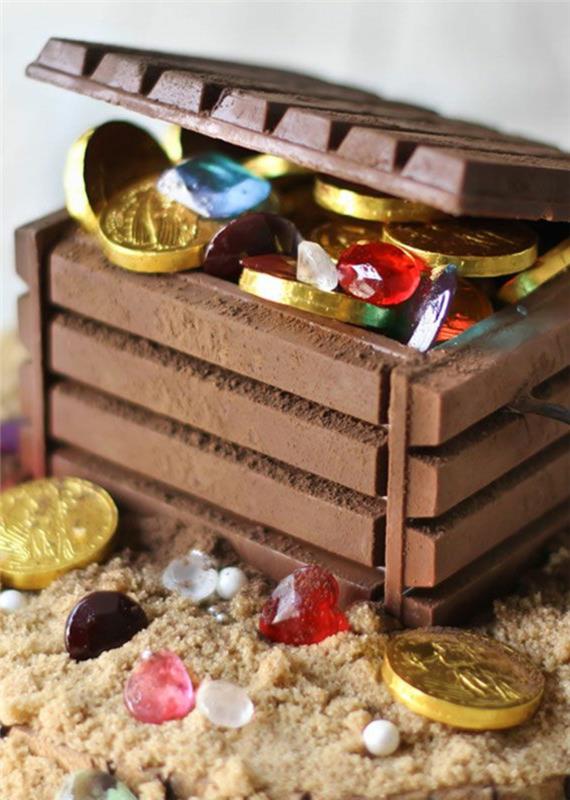 čokolada-škatla za nakit