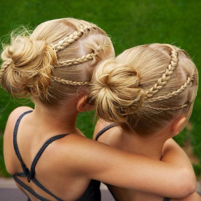 çocuklar için saç modelleri-örgüler-ve-genç kızlar için-updos