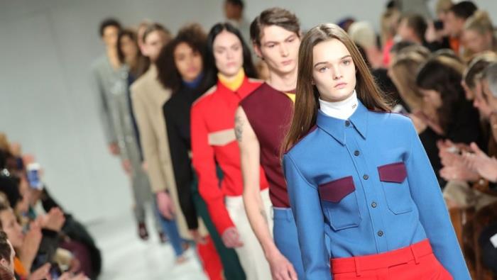 2018 calvin klein moda, raf simons new york moda haftası koleksiyonu nyfw 2018 moda markası