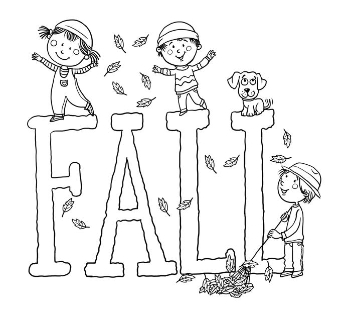 lapkritis spalvinimo puslapiai darželio raidės ruduo dažymas paprastas piešimas vaikams žaidimai gamta ruduo augintinis