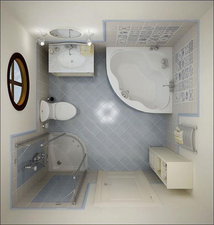 kako urediti majhno kopalnico s kadjo prha jacuzzi ideje kopalnice