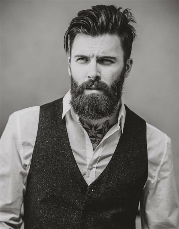 kalın sakallı hipster görünümüne nasıl sahip olunur