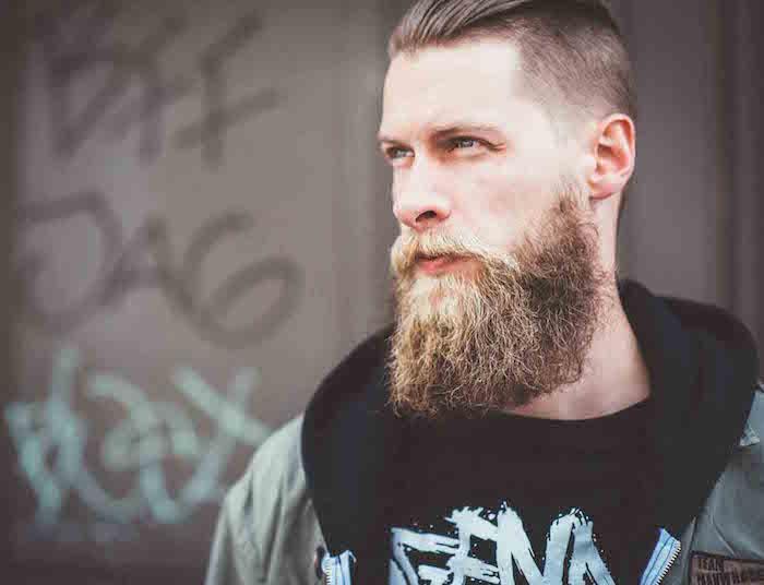 debele brade podrezan hipsterski moški