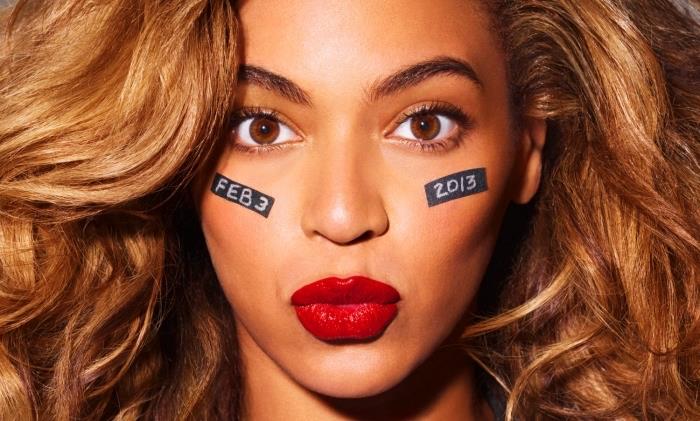 Beyonce makeup celebrity, kako ličiti rjave oči, matirano kožo s temno šminko
