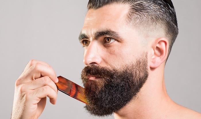 sakalınızı nasıl düzeltirsiniz sakal saç modeli pompadour man