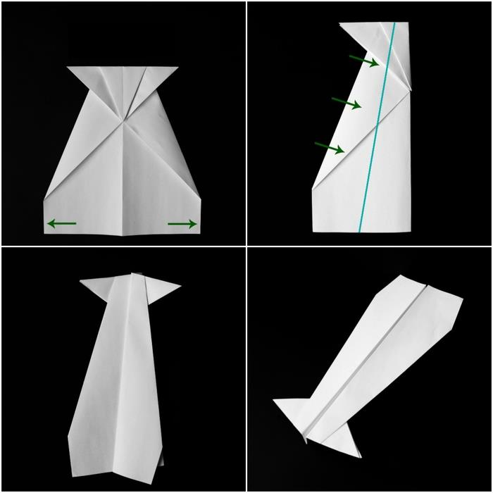 kaip padaryti lengvą origami lėktuvą, sklandantį, popieriaus lankstymo pamoka ir pagrindiniai origami metodai