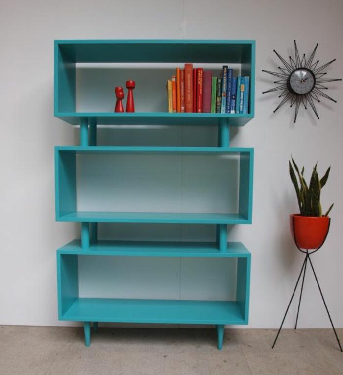kako-prenoviti-leseno-pohištvo-lepe-leseno-pohištvo-v-nebu-modre barve