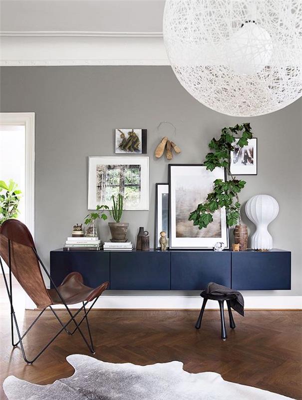 Skandinavski predalnik v skandinavskem slogu stol Skandinavski dizajn za dnevno sobo