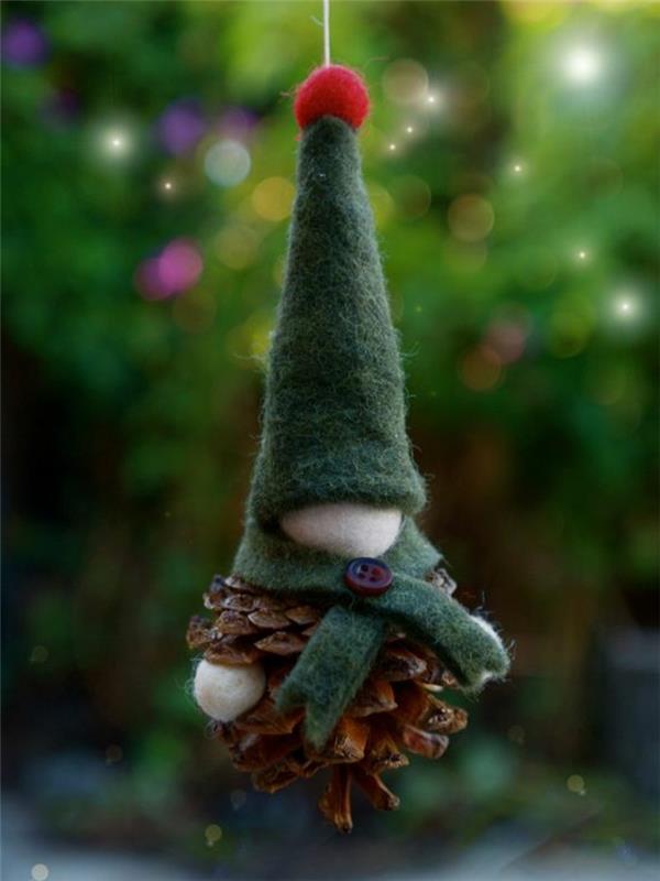 çam kozalakları-koni-şeyler-yapma-ve-noel-masanızı-süsleme