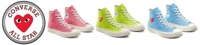 Odkrijte tri nove modele Converse Comme des Garçons za pomlad 2020