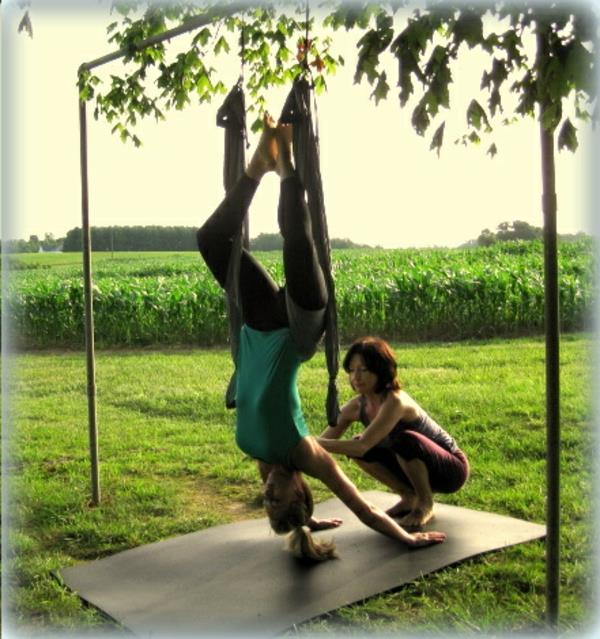 Kara ile Yoga Swing Seansı, Haziran 2013