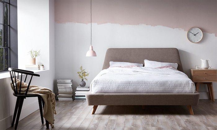 Madinga gyvenamojo kambario dažų apdaila 2018 m. Paprastų ir elegantiškų skandinaviško apdailos pramoninių sienų dažų idėja, kuri atrodo begalinė